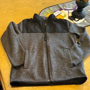 Children’s place jacket gray and black.  Boys size medium 7/8.
